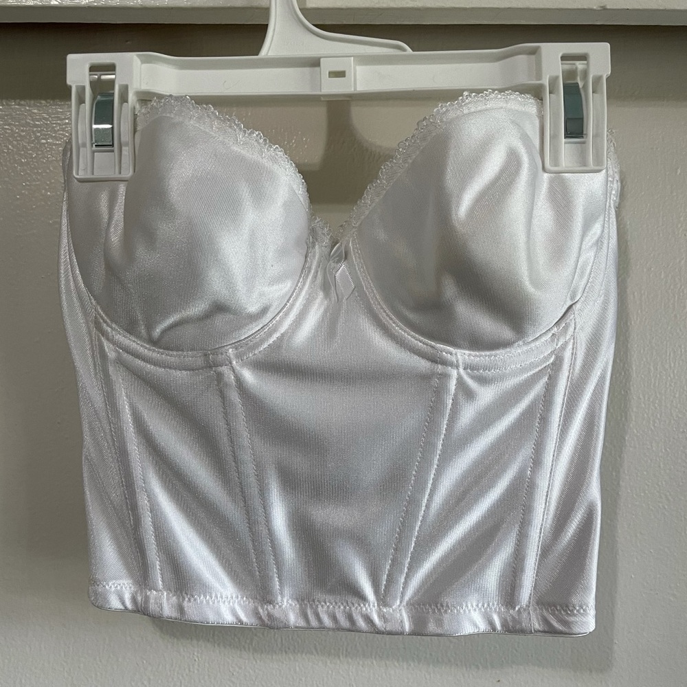Cabernet White Bustier